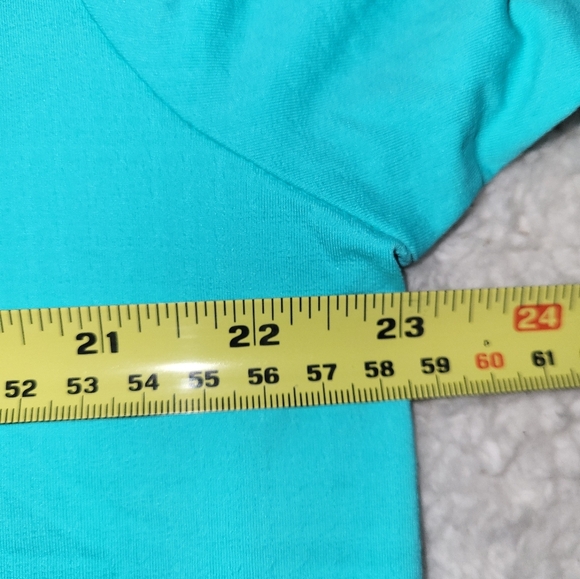 IBKUL Men's Cool Feel T Shirt Size Large NWT UPF 50 Aqua Blue - Picture 5 of 10